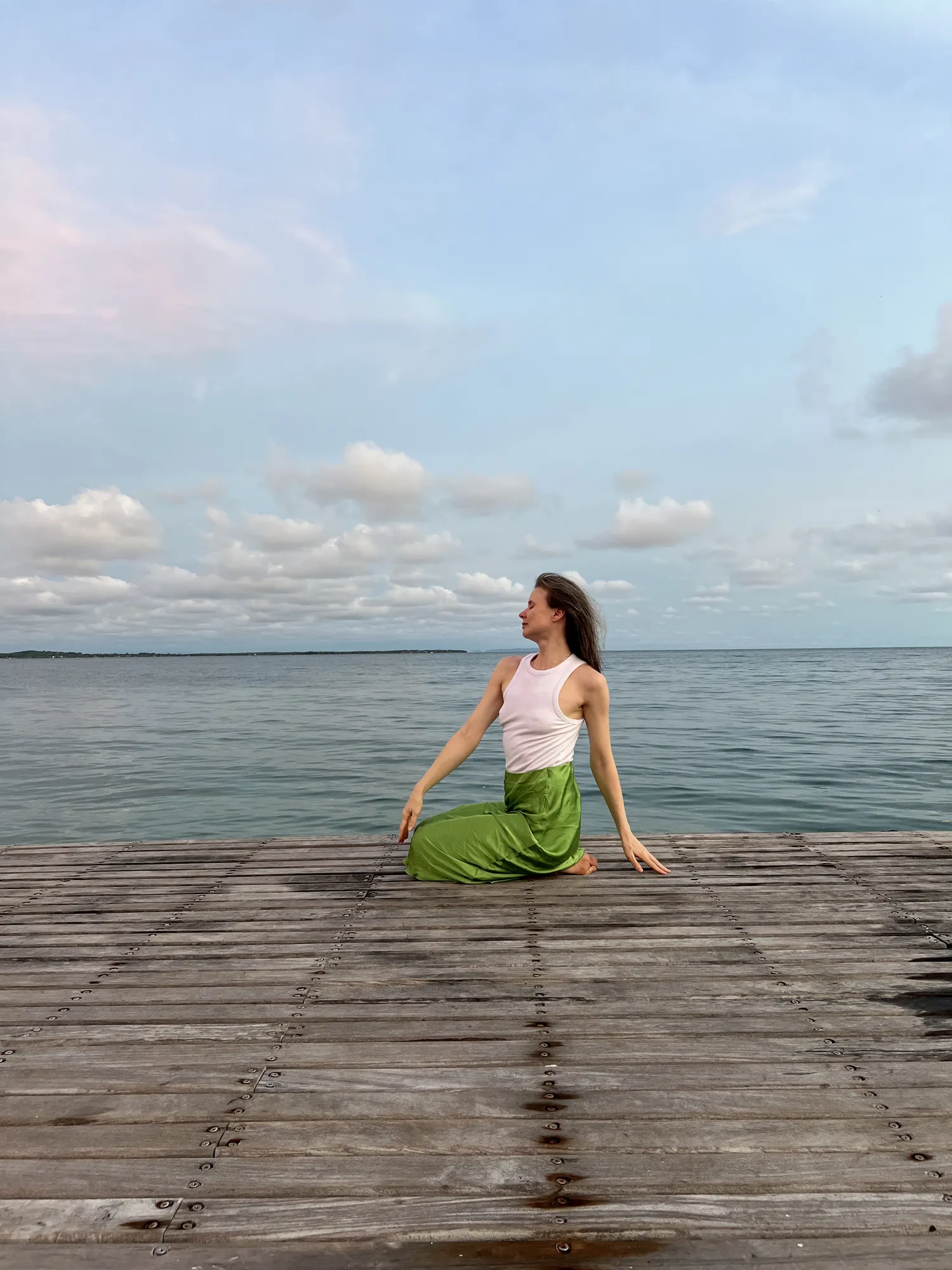 A quiet moment on the pier