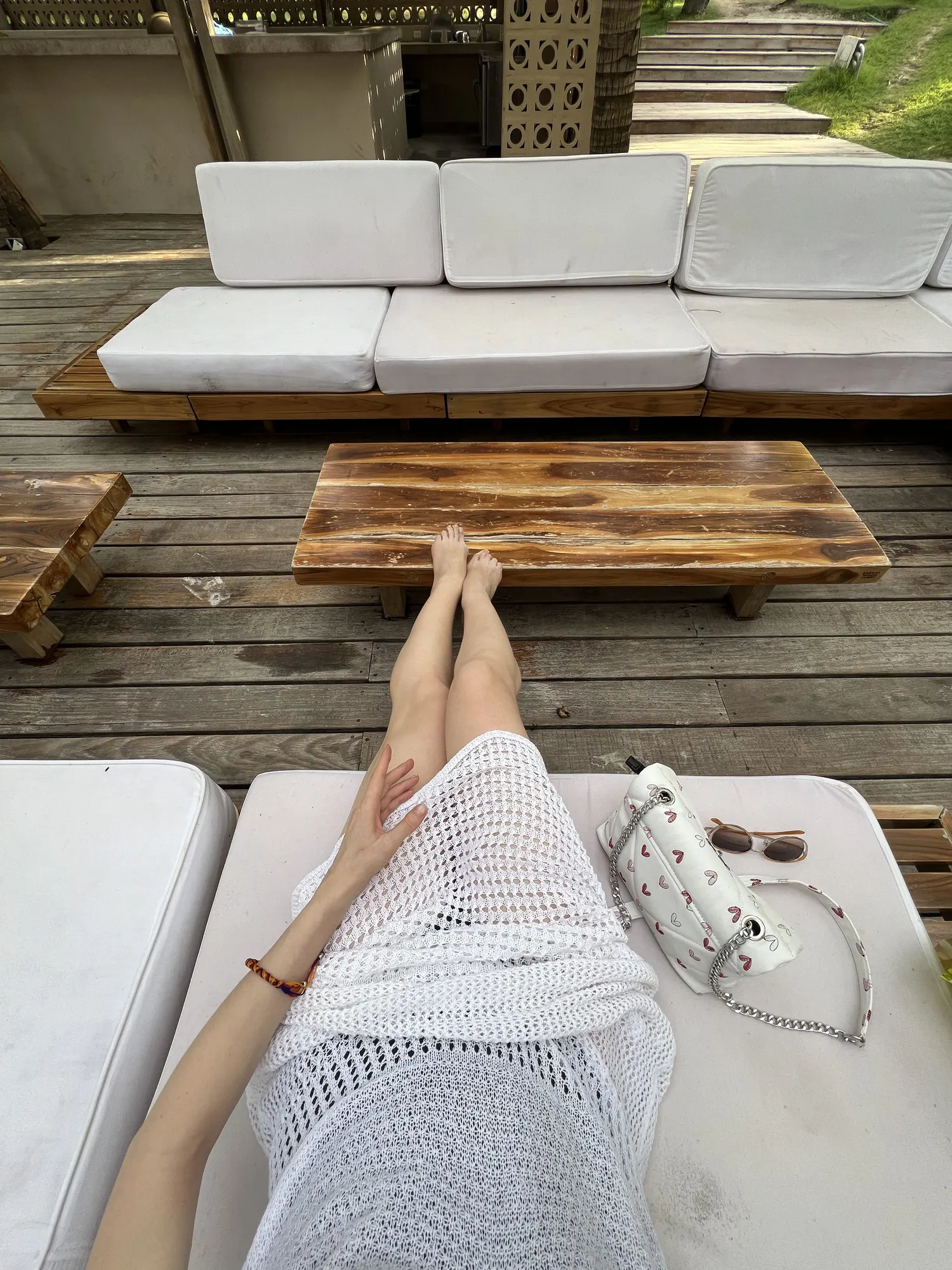 Afternoon on the lounge deck